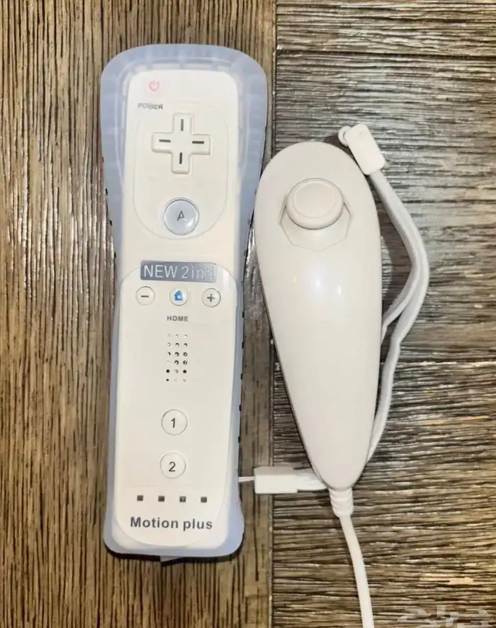 وي ريموت Wii remote with nunchuck 2