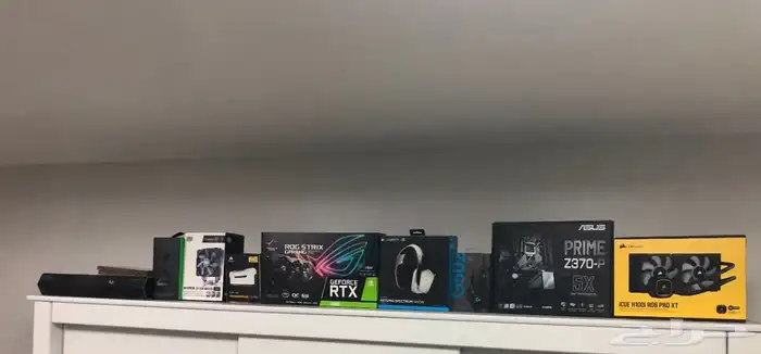 White Set up سيت اب كامل للبيع PC gaming 4