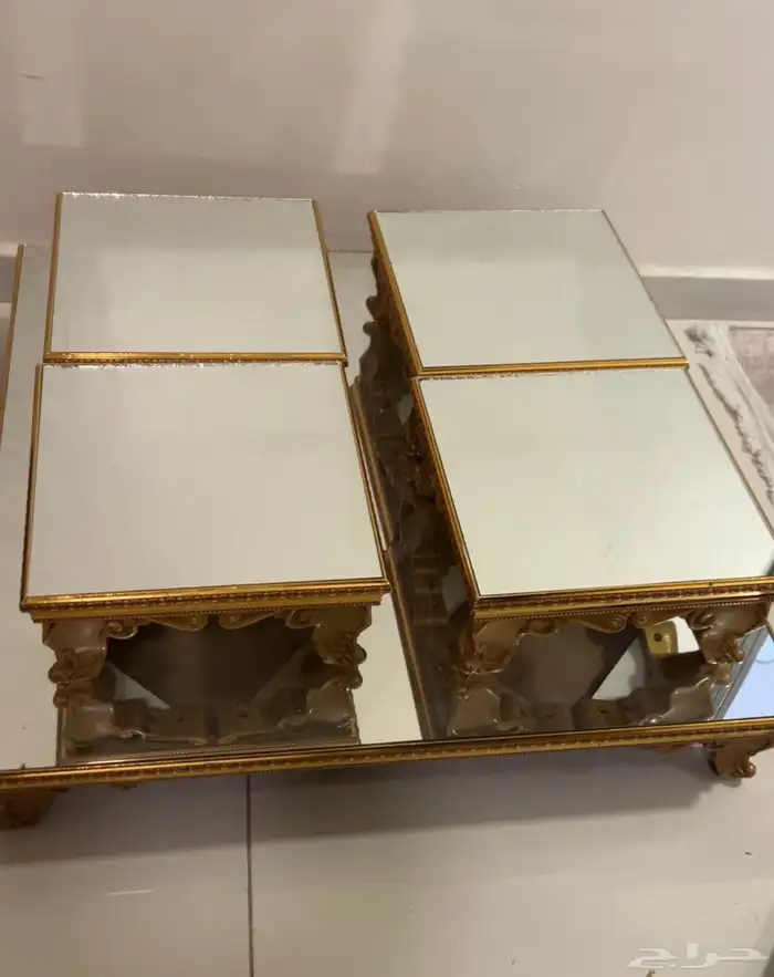 طاولة جلسه ارضيه مرايه جديده 2