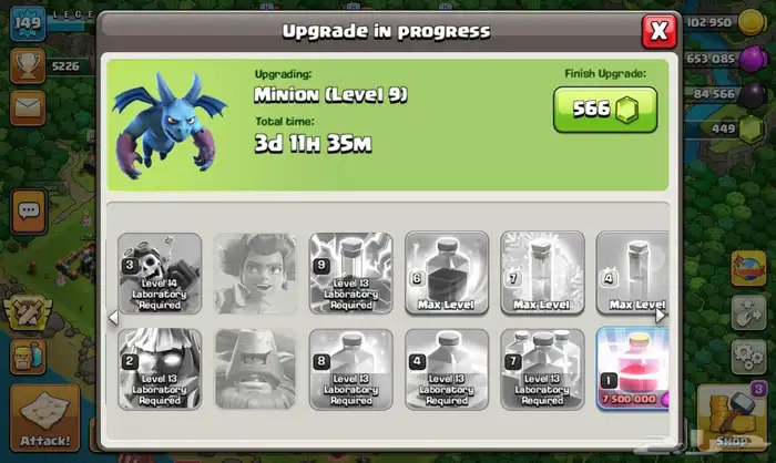 ACCOUNT AND CLANFOR SALE. DEMAND 1 (sar). TH14 MAXED 4