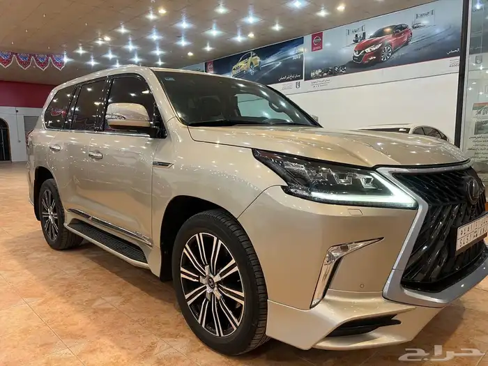 لكزس بريمي ذهبي DD vعداد 165000 5
