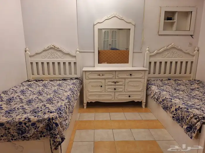 غرفة نوم بيضاء جديدة 1