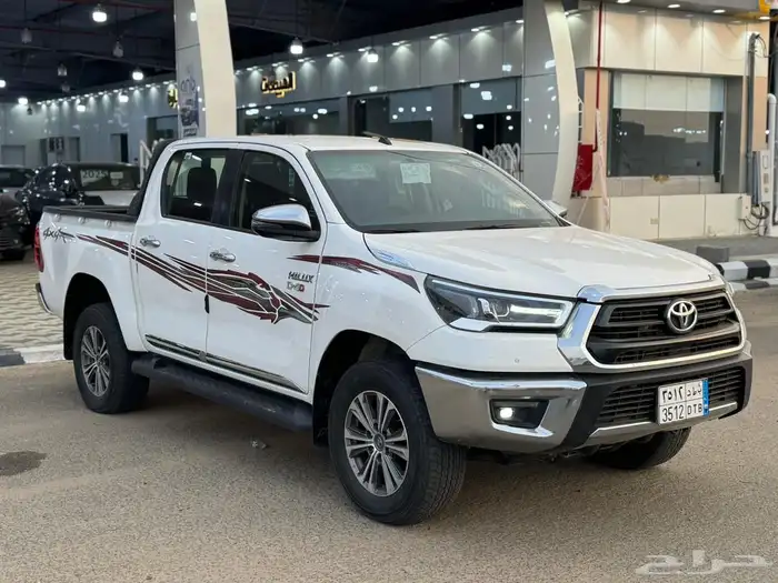 هايلكس 2024 سعودي دبل ديزل تماتيك ماشي 66 الف ع الشرط 1