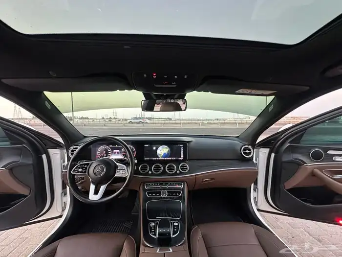 مرسيدس E300 خليجي موديل 2020 موجودة بدبي 7