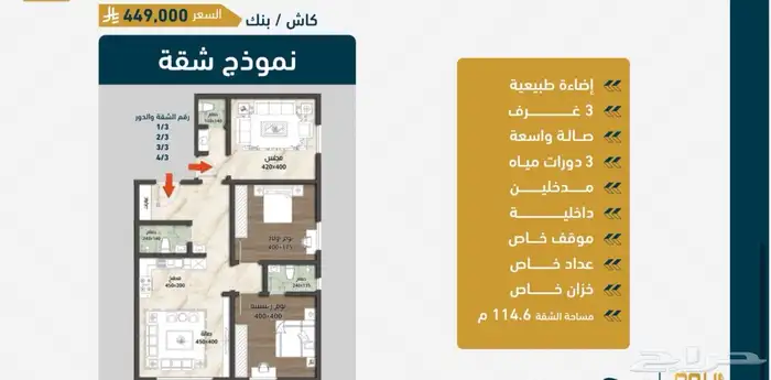 فرصة عقارية ماتتفوت لعملاء الكاش والبنك تحت الانشاء 4