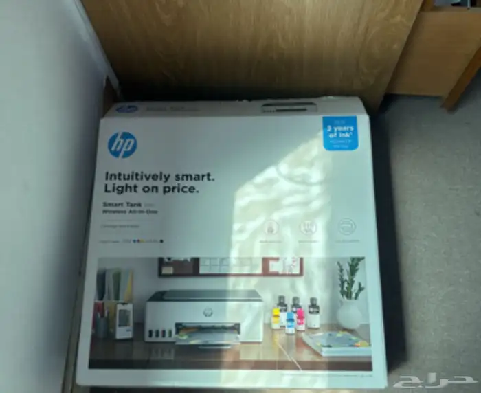 طابعة hp580 ملون استخدام اسبوع لسى بكرتونها 0