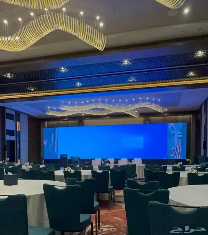 تاجير شاشات واضائات وصوتيات واستيج 34