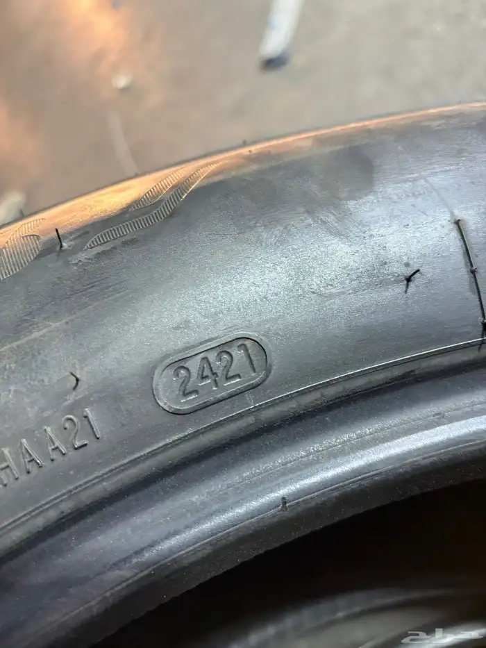 كفرات برجستون وكالة جيب نسمو275 50 22شبه جديد بزرعها 11