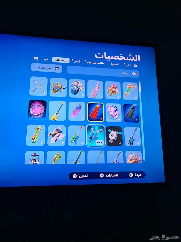 حساب فورت نايت نادر شيطون 3