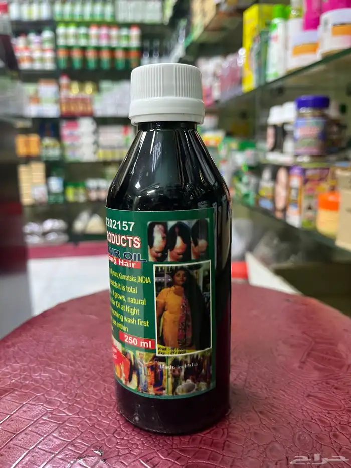 زيت تطويل وتكثيف الشعر وكذالك يعمل على تنعيم الشعر الخشن وا 3
