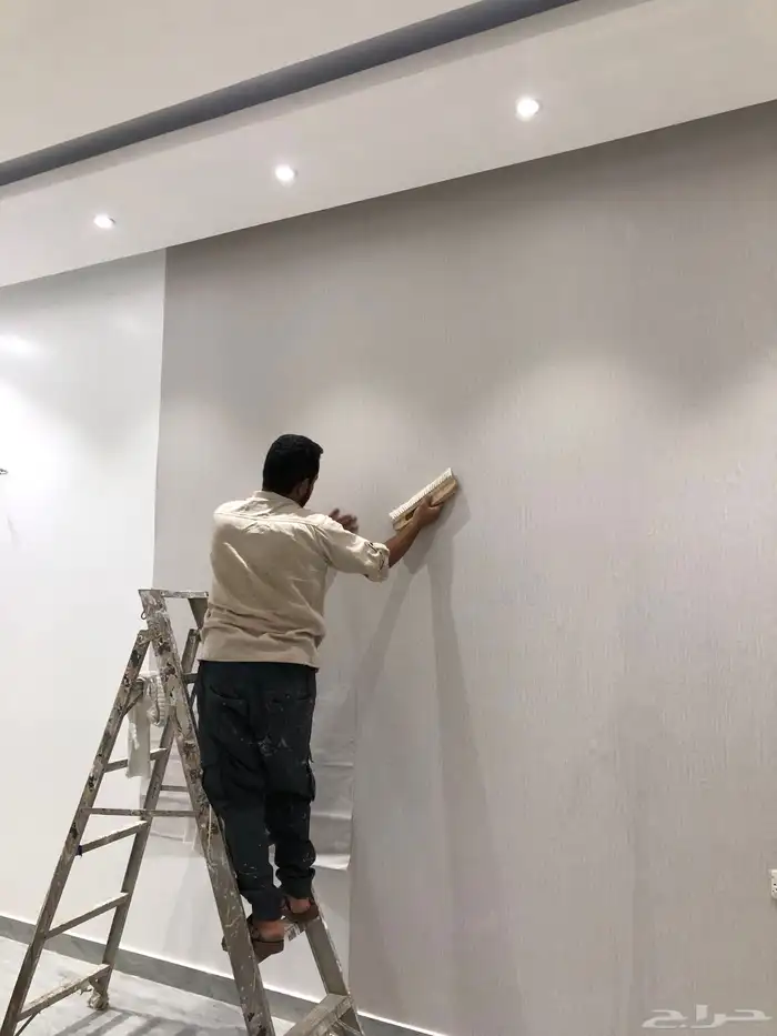 ورق جدران قماشي لنن 7