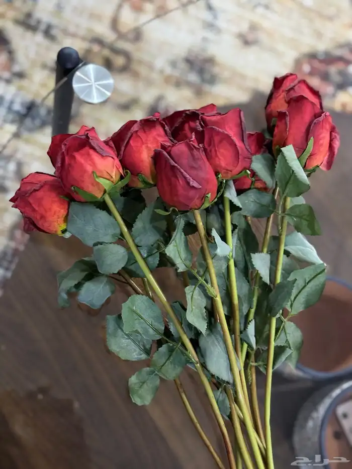 ورد شبة طبيعي بالحبة 2