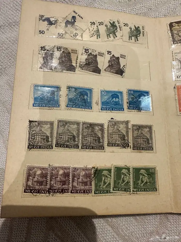 طوابع بريد قديمة 10