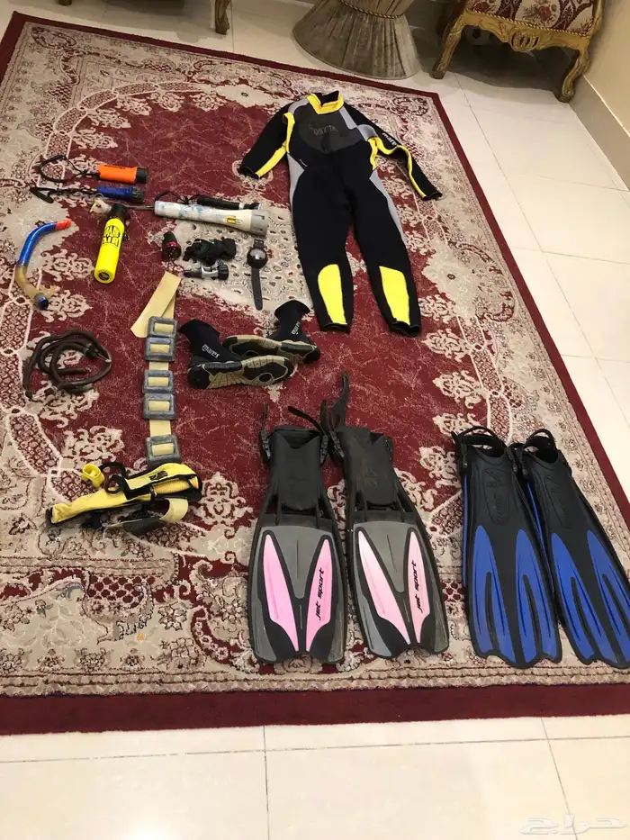 عدة غوص بحري 0