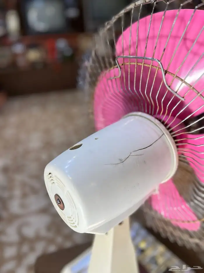 مروحة وراديو كراون جلاسي نادرة قديمة تراثية 10