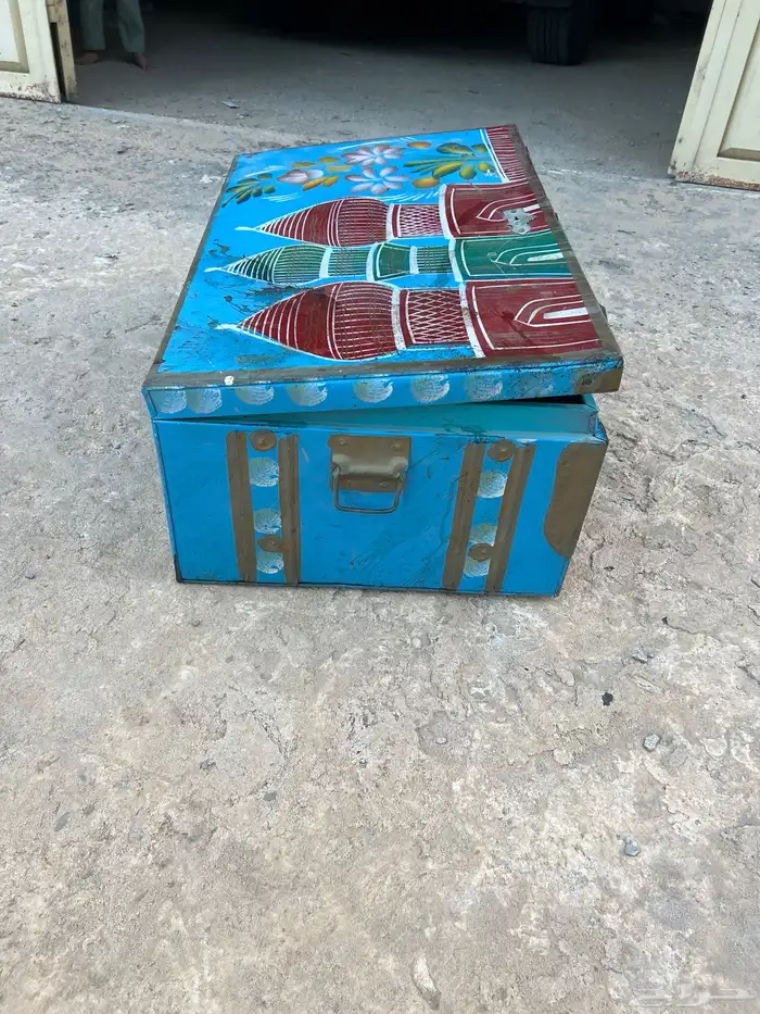 شنطة تراثية قديمة حجم كبير 1