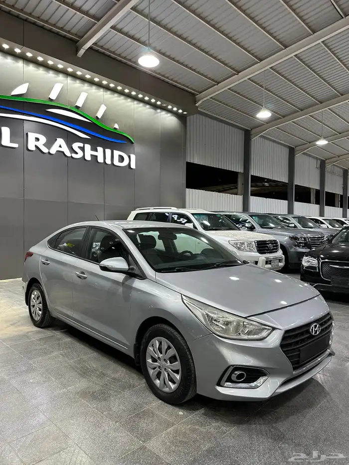 اكسنت 2020 فضي 1.6 لدى معرض(عبيد الرشيدي) 9