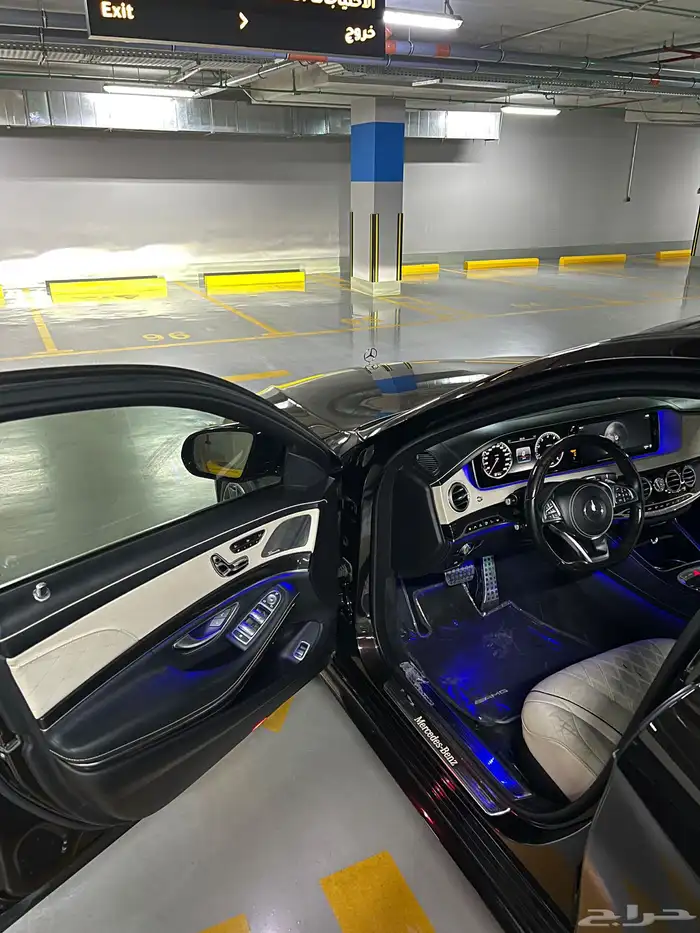 s500 2016 داخلي اوف وايت 17