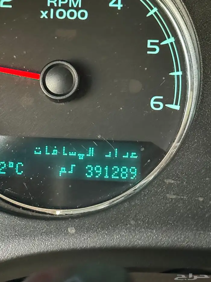 تاهو دبل 2012 مشروط بدي ومحرك 8