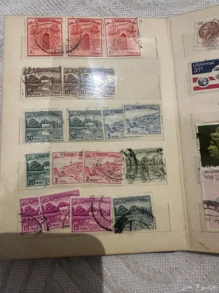 طوابع بريد قديمة 2