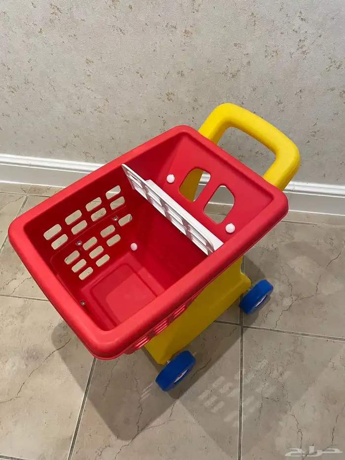 عربة التسوق من Little tikes - اللون أحمر و اصفر 2