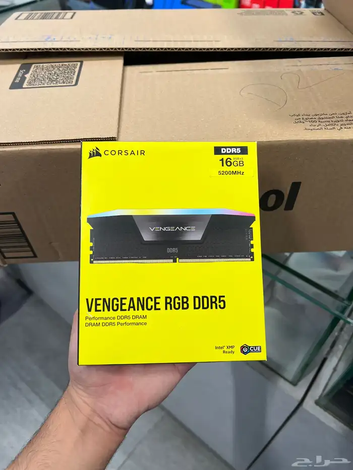 معالج ورامات من كورسير وssd من كينغستون 2