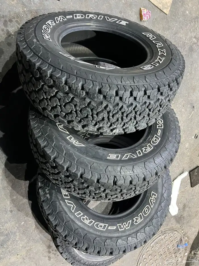 كفرات ماكسس حجري فتك مقاس 265 70 16 6