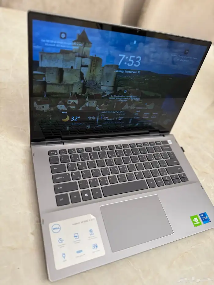 للبيع لابتوب - Dell Inspiron 14 5000 2 in 1 - شبه جديد 6