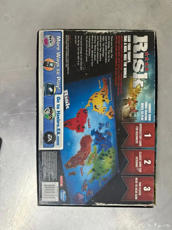 لعبة الاستراتيجيا الشهيرة   لعبة RISK (ريسك) 1