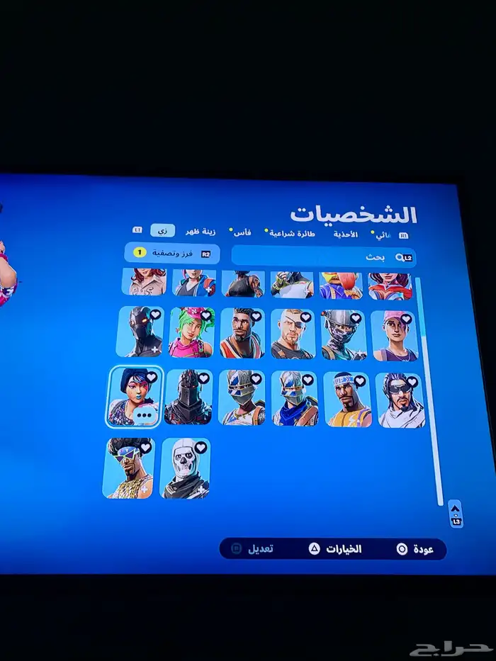 حساب فورت نايت نادر شيطون 2