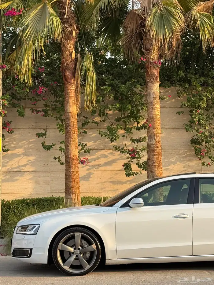 اودي V8 2015 A8 توين تيربو نظيف جدا 10