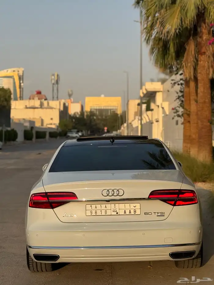 اودي V8 2015 A8 توين تيربو نظيف جدا 6