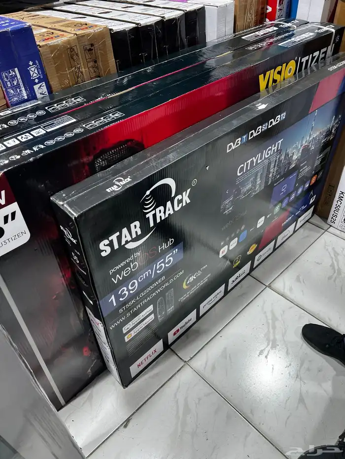 يوجد لدينا تلفزيونات TCL  LG   Samsung وشركات اخرى 16