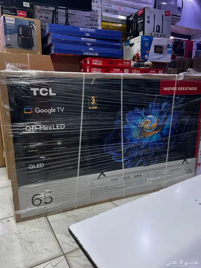 يوجد لدينا تلفزيونات TCL  LG   Samsung وشركات اخرى 8