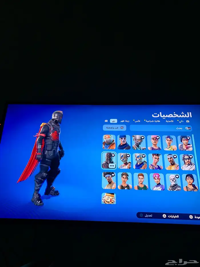 حساب فورت نايت نادر شيطون 0
