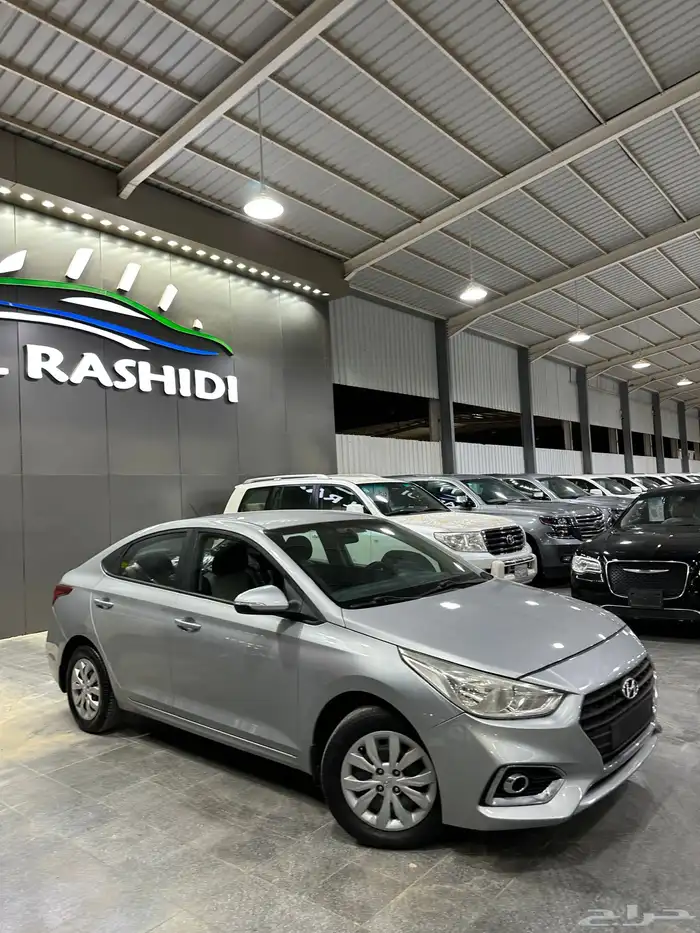 اكسنت 2020 فضي 1.6 لدى معرض(عبيد الرشيدي) 5