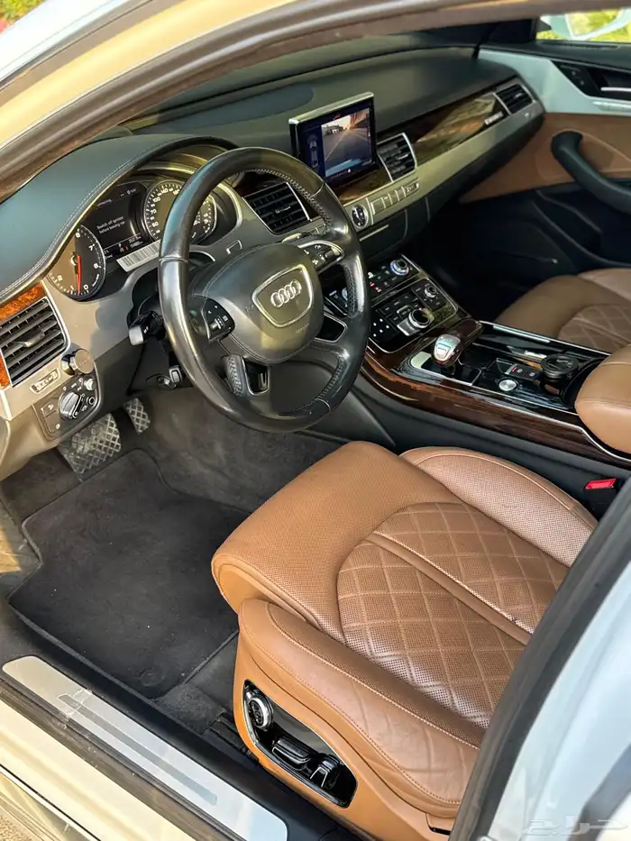 اودي V8 2015 A8 توين تيربو نظيف جدا 11