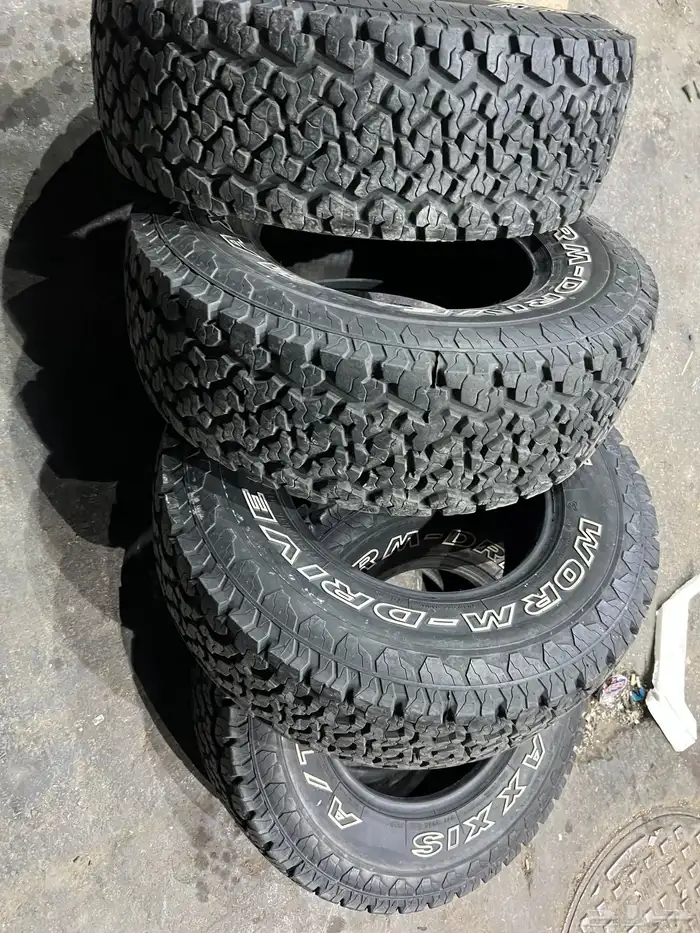 كفرات ماكسس حجري فتك مقاس 265 70 16 5