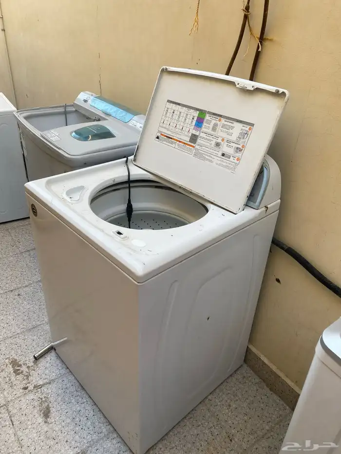 غسالات للبيع على السوم فيها خربات 0