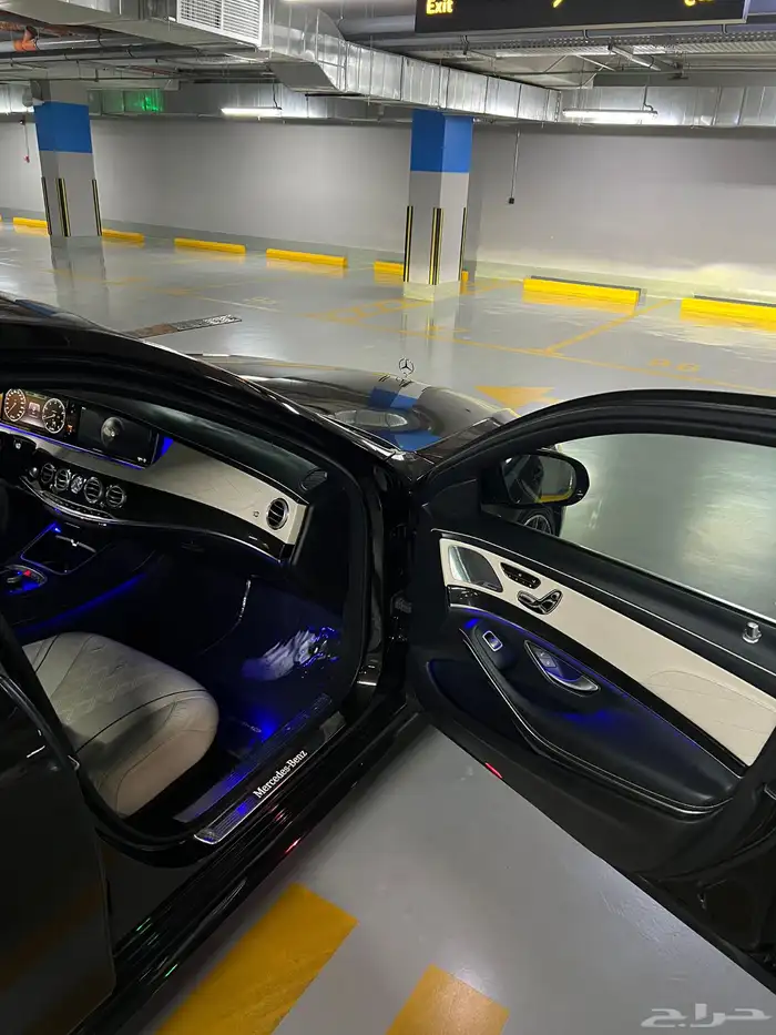 s500 2016 داخلي اوف وايت 15