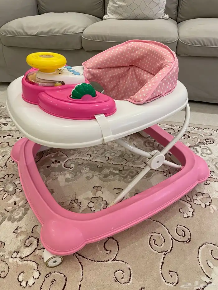 مشاية اطفال بحاله جديدة استخدام بسيط 0