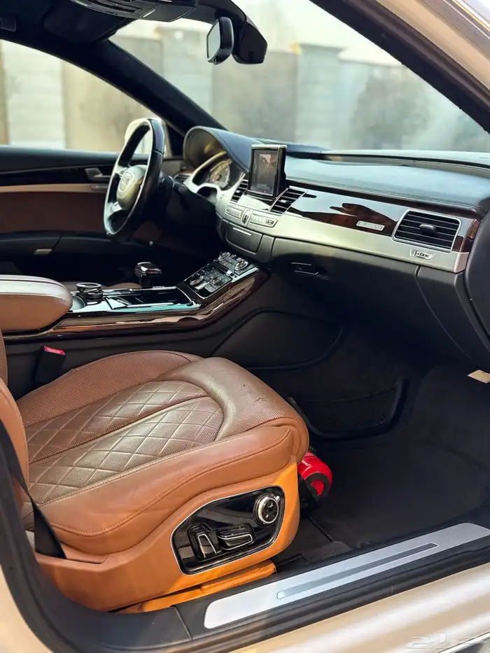 اودي V8 2015 A8 توين تيربو نظيف جدا 18
