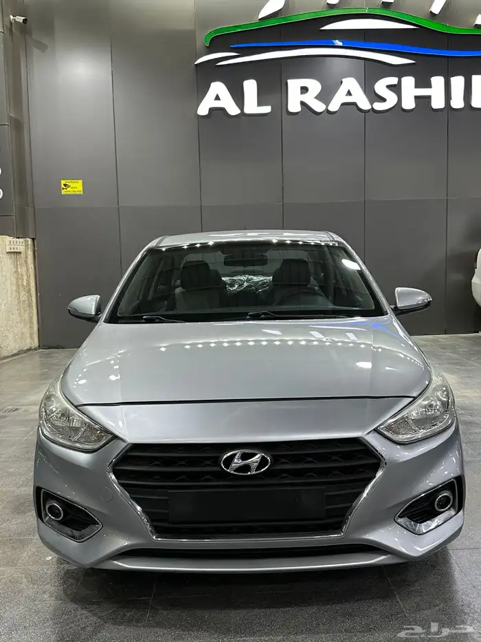 اكسنت 2020 فضي 1.6 لدى معرض(عبيد الرشيدي) 10