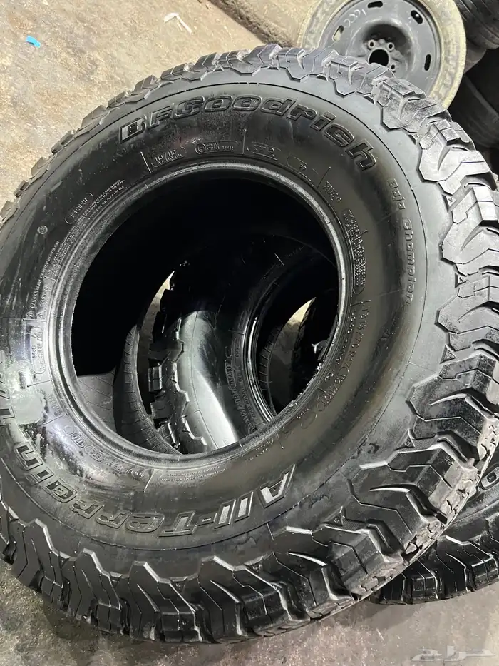 كفرات حجري بي اف مقاس 315 70 17 17