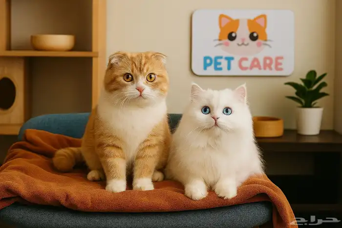 فندقة قطط وحيوانات اليفه pet care 1