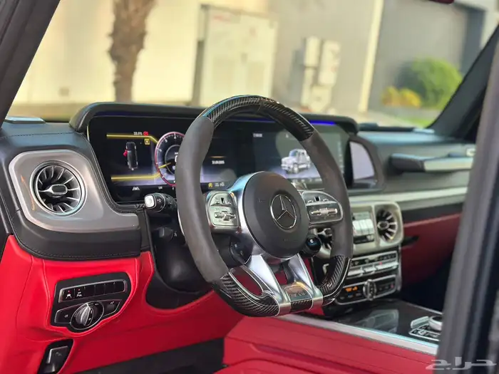 مرسيدس G63 2021 دبل بكج بلاك بيانو 13