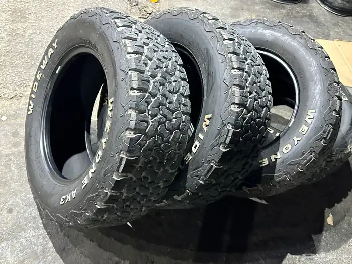 كفرات نص حجري ودواي مقاس 275 65 18 23