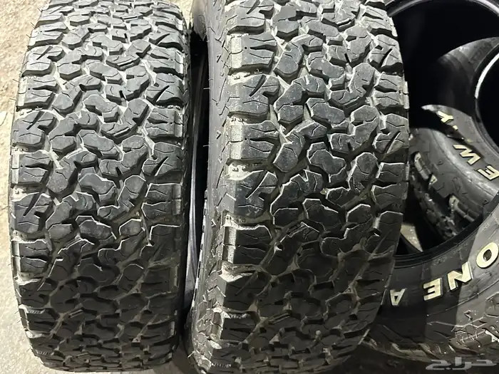 كفرات نص حجري ودواي مقاس 275 65 18 9