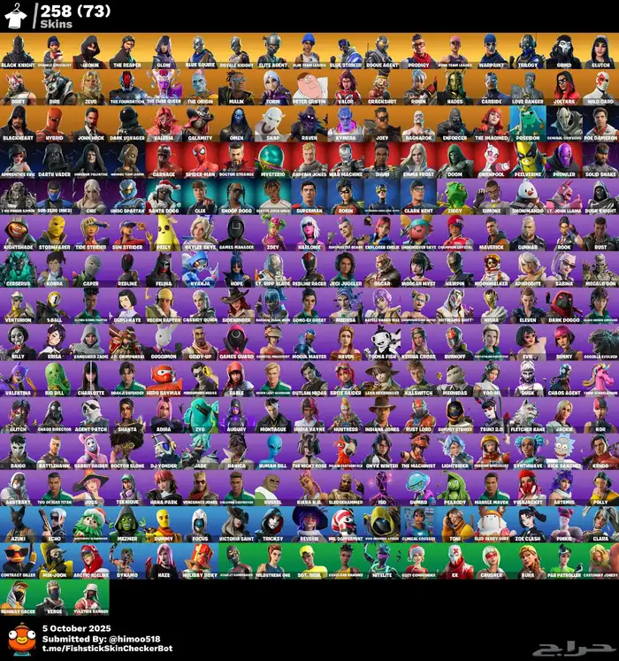 حساب ايبك قيمز فورت 2