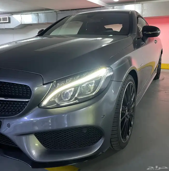 مرسيدس c300 كوبية بحالة الوكااالة 24